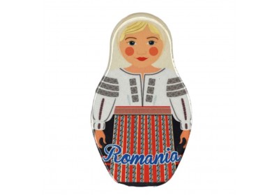 Magnet costum tradițional țărăncuță 1 Magnet costum tradițional țărăncuță 1